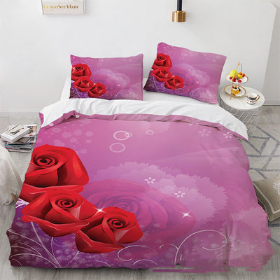 Set de 3 Piezas Decorativas Rosa con Impresión 3D Digital - Image 9