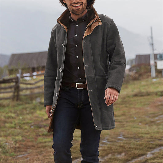 Chaqueta Casual Retro Europeo-Americana para Hombre - Image 6