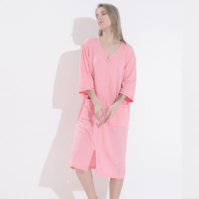 Bata Suelta Talla Grande Estilo Japonés y Coreano para Dormir - Image 4