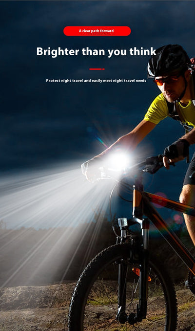 Luz Frontal con Claxon de Alta Potencia para Bicicleta - Recargable USB y Resistente al Agua - Image 11