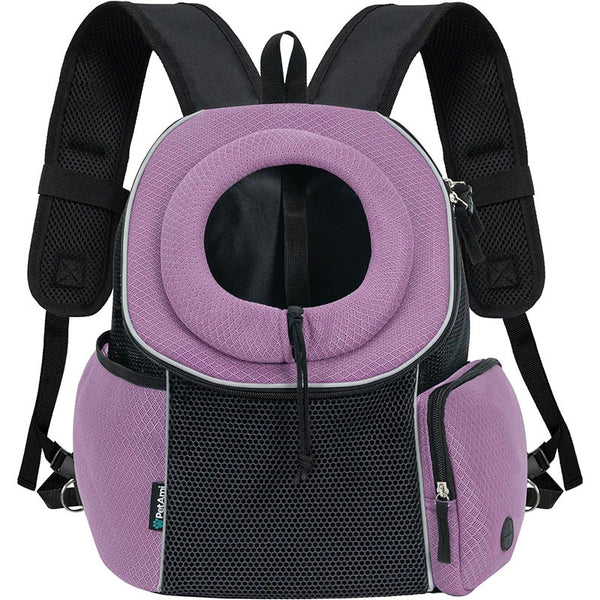 Mochila Transportadora para Perros - Bolsa de Viaje Portátil y Respirable
