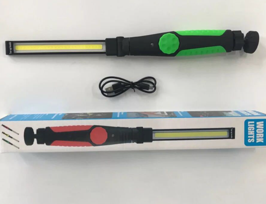 Linterna LED Magnética Recargable USB COB para Reparaciones - Lámpara Portátil Giratoria 180° - Image 14