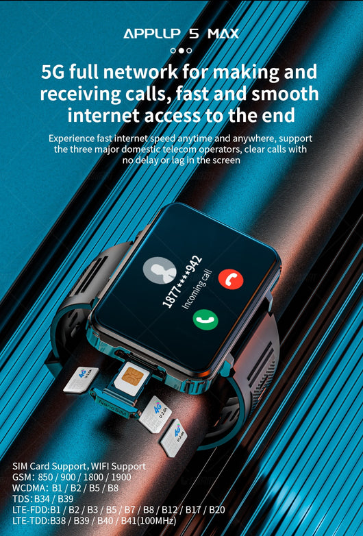 Reloj Inteligente de Pantalla Grande con Android 4G y Doble Cámara - Image 16