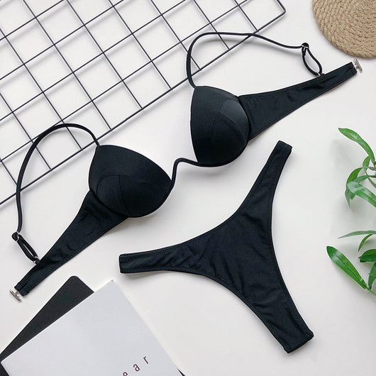 Bikini con Copa Rígida y Fruncido - Image 16