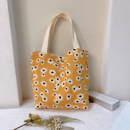 Bolsa Térmica Maternal Corduroy con Asas - Ideal para Loncheras - Image 3