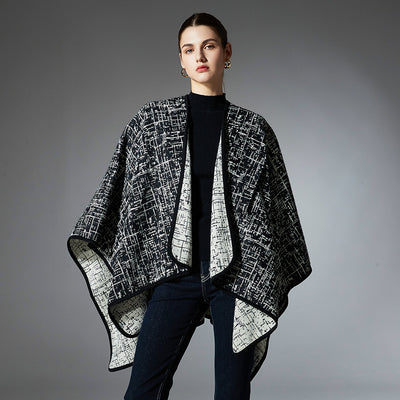 Chal de Jacquard Plush Premium con Hebilla