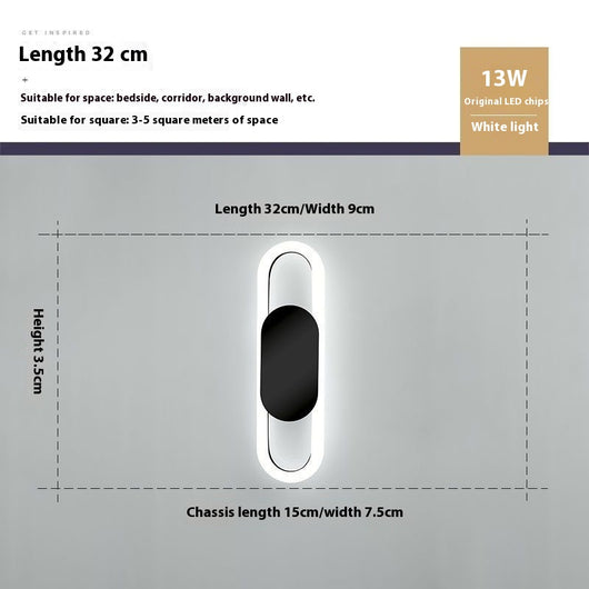 Lámpara de Pared Minimalista para Dormitorio y Mesita de Noche - Image 16