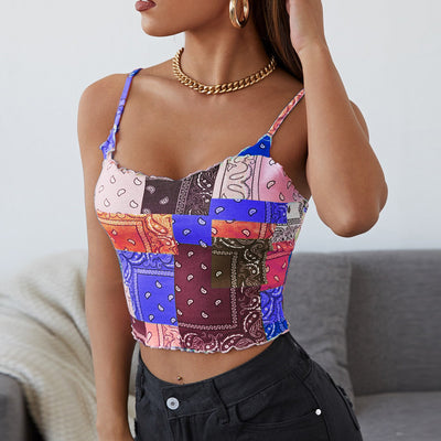Top Strapless Estampado Pit Strip Sexy para Mujer - Image 5