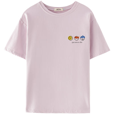 Playera Casual de Algodón con Estampado para Mujer - Verano - Image 13