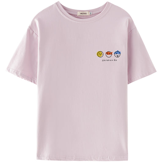 Playera Casual de Algodón con Estampado para Mujer - Verano - Image 13