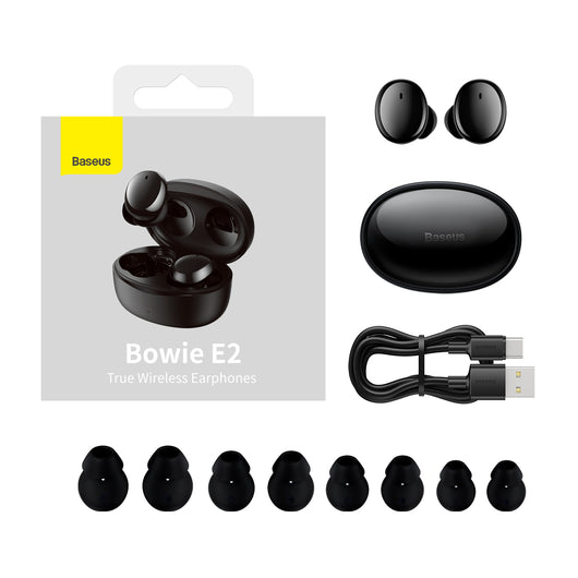 Auriculares Inalámbricos Bowie E2 Negro - Image 10
