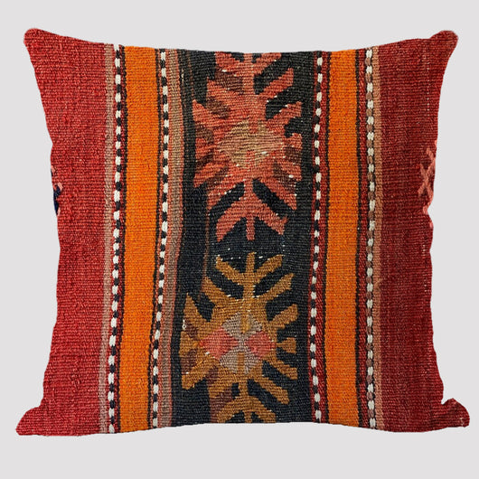 Almohada Reversible Étnica de Lino Bohemio Doble Cara - Image 28