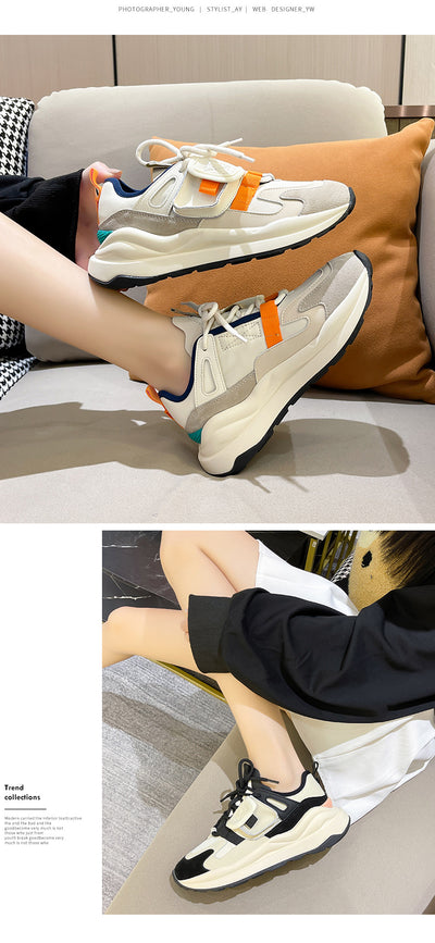 Zapatillas de Entrenamiento para Mujer con Bolsillo de Cuero - Diseño Funcional para Correr - Image 7