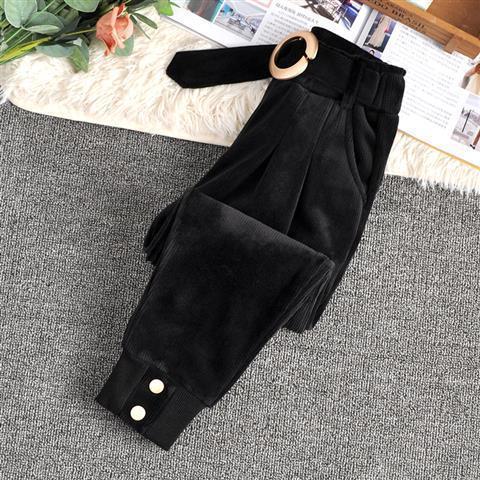 Pantalones de Pana para Niña con Forro Afelpado para Otoño e Invierno - Image 5