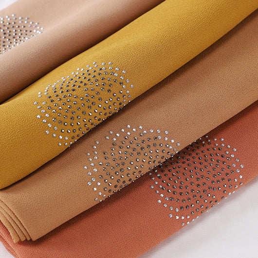 Pañuelo Elegante con Strass Cerrado para Mujer - Accesorio de Moda Versátil - Image 31