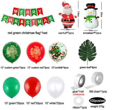 Set de Globos para Navidad y Año Nuevo - Image 4