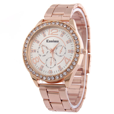 Reloj Británico de Acero Inoxidable con Diamantes de Alta Gama - Image 3