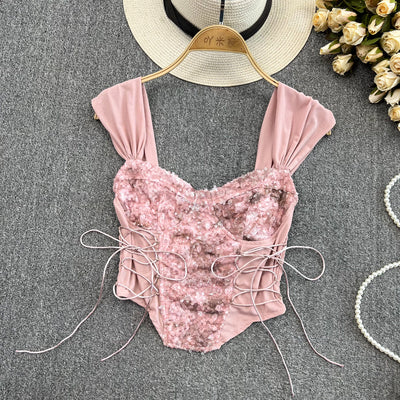 Top Encaje con Tirantes Finos - Slip Elegante para Usar Visible - Image 9