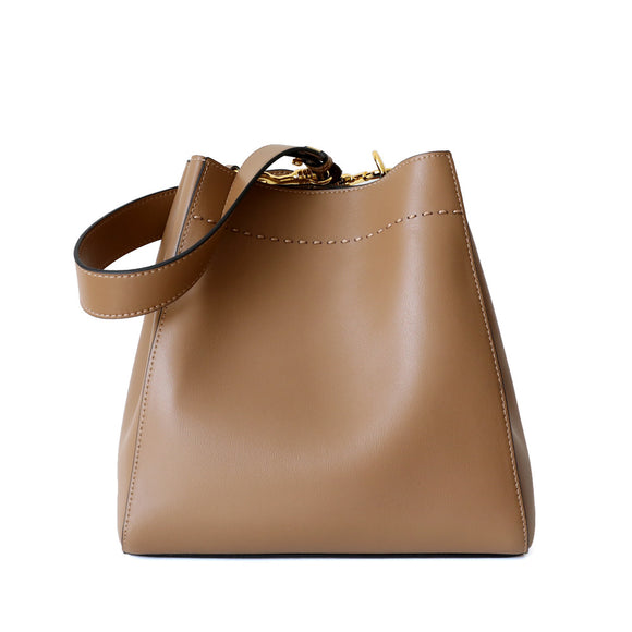 Bolso Bandolera de Cuero Grueso Versátil - Diseño Minimalista
