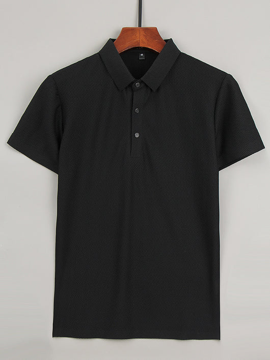 Camiseta Hombre Ice Silk Manga Corta - Frescura y Comodidad - Image 11