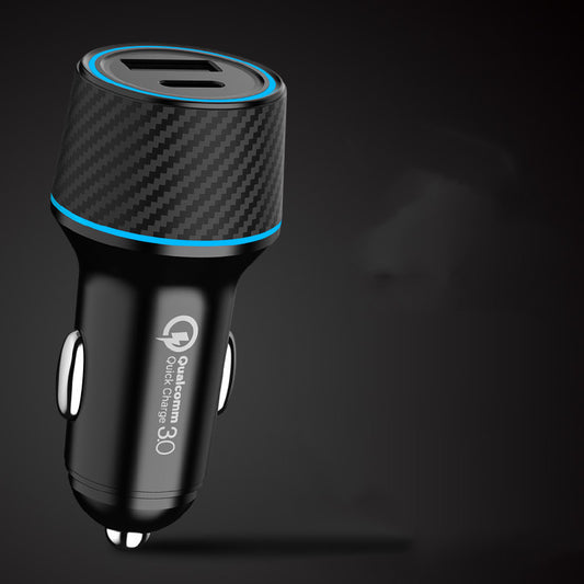 Cargador Dual Rápido 60W para Auto