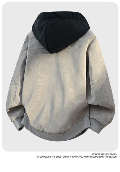 Chamarra Hoodie Hombre Versátil y Cómoda de Ajuste Relajado - Image 13