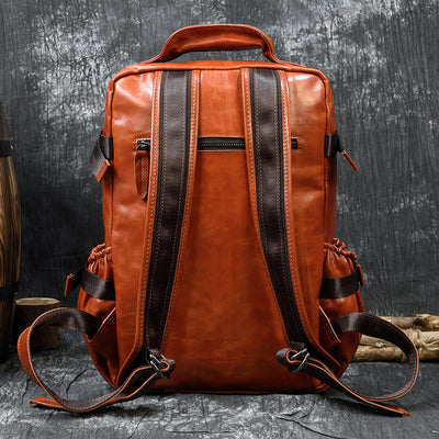 Bolsa de Cuero Genuino para Laptop con Gran Capacidad - Image 3