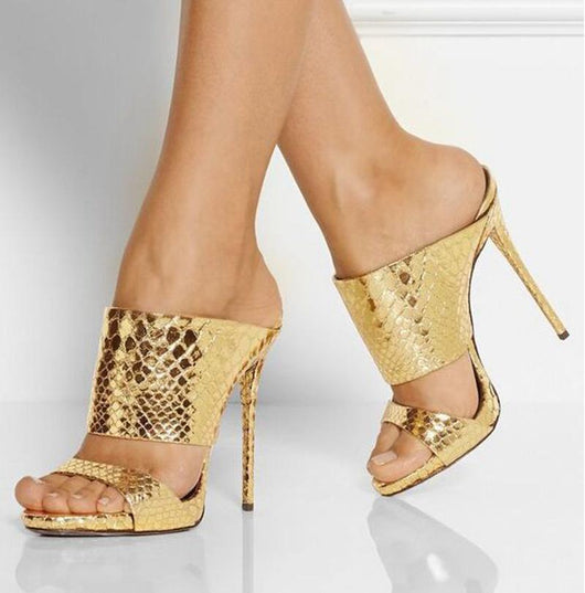 Sandalias Romanas con Tacón Fino para Mujer Talla Grande - Image 8