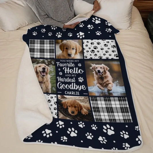 Manta Flanela para Perros Ultra Suave Personalizable
