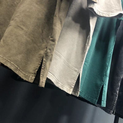 Camiseta Corta Bicolor de Tela Suave y Cómoda - Image 12