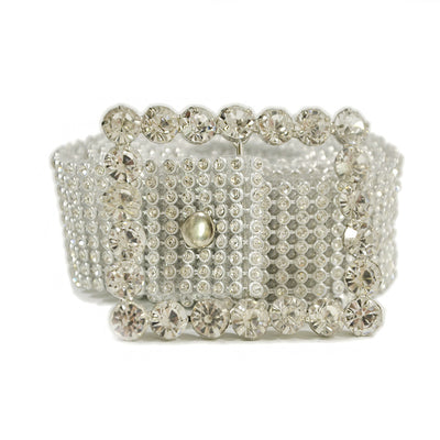 Corsé Femenino con Cinturón Decorativo de Diamantes - Image 17