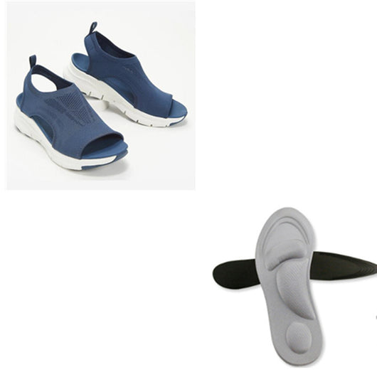 Sandalias Plataforma Tejidas Volantes Talla Grande - Comodidad de Verano - Image 18