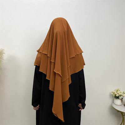 Turbante Chifón Liso Doble Capa - Elegancia y Comodidad - Image 19