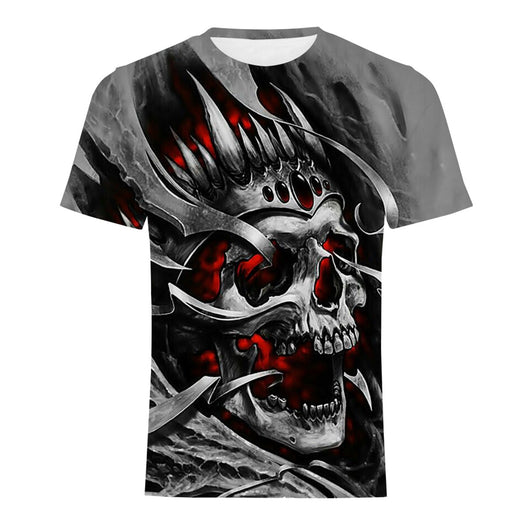 Playera Casual Hombre con Estampado Digital Cuello Redondo - Image 24