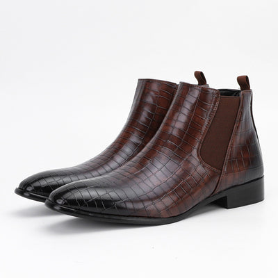 Botas Casuales Británicas para Hombre - Estilo Versátil y Moderno - Image 24