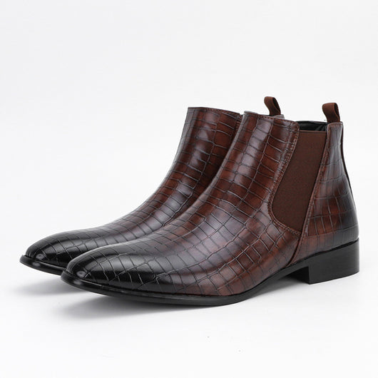 Botas Casuales Británicas para Hombre - Estilo Versátil y Moderno - Image 24