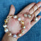 Conjunto de Tres Piezas en Oro de 14K: Aretes, Collar y Pulsera