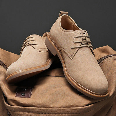 Botas Martin de Cuero Ante Retro Británico para Hombre - Zapatos de Trabajo Exterior - Image 7