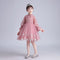 Vestido de Princesa Infantil con Falda de Tul Esponjoso para Niñas
