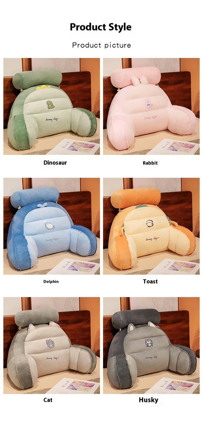 Almohada Lumbar 3D Adorable con Diseño Cartoon para Cama y Sofá - Image 18
