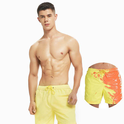 Shorts de Baño Termocromáticos para Hombre - Secado Rápido y Estilo Verano - Image 26
