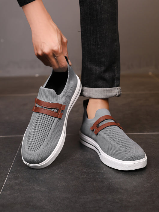 Zapatos Casuales Transpirables para Hombre Verano Malla Elástica Ligeros - Image 14