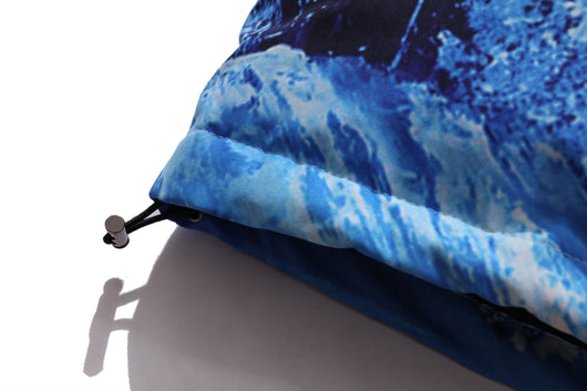 Chaqueta de Algodón Grueso con Letras Bordadas Estampado Montaña Nevada - Image 14