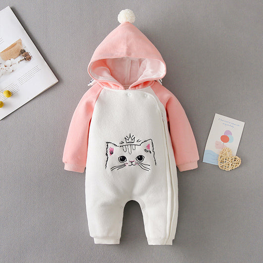 Mameluco Tejido de Algodón para Bebé - Diseño Adorable para Gatear - Image 21