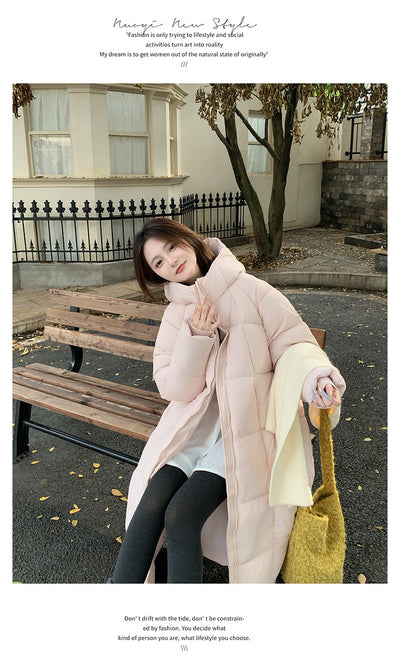Chaqueta Acolchada Suelta para Mujer con Capucha - Abrigo de Algodón - Image 27