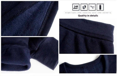 Conjunto Térmico Hombre con Forro Polar - Camiseta y Pantalón Largo - Image 21
