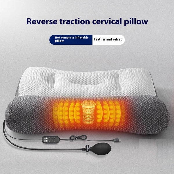 Almohada Cervical de Tracción Invertida para Dormir Profundo - Image 6