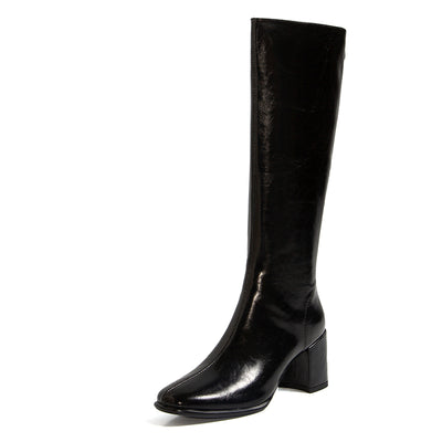 Botas de Cuero Genuino Versátiles para Mujer - Image 11