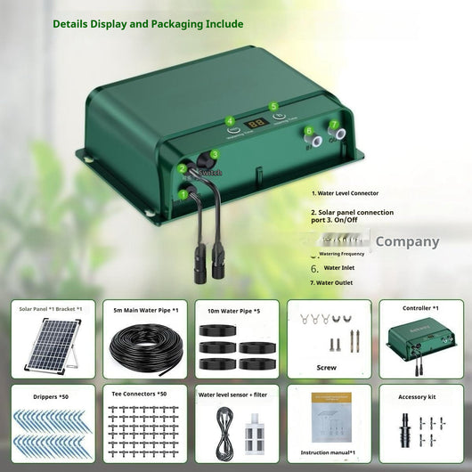 Kit de Riego Automático Solar con Temporizador Inteligente - Image 15