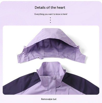 Chaqueta Impermeable Cortavientos de Una Capa - Image 26